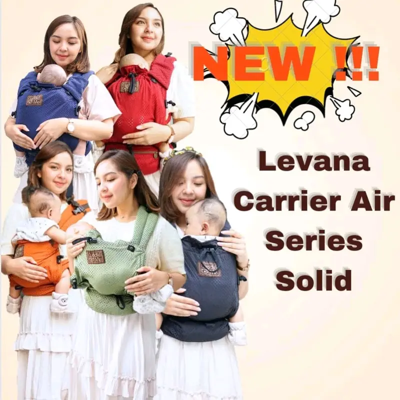 (PILIH BONUS) Gendongan depan cuddle me levana carrier 1
