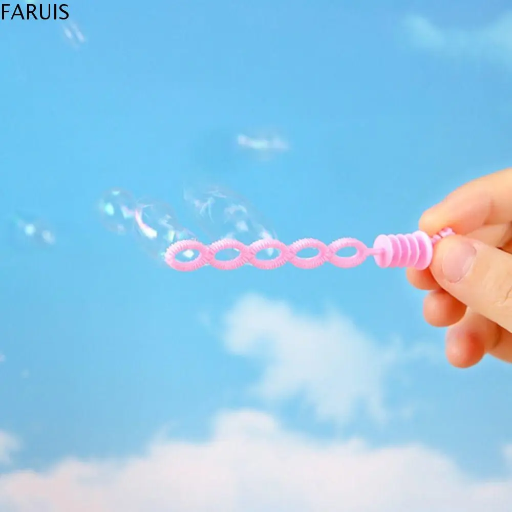 Đồ Chơi Ống Bong Bóng, FARUIS, Dễ Sử Dụng, 5 lỗ, Đầy Màu Sắc, Cầm Tay, Máy Tạo Bong Bóng Thắt Nơ Trái Tim, Ống Cổ Điển, Máy Thổi Bong Bóng Chân Mèo, Thích Hợp Cho Công Viên Giải Trí