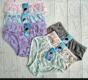 3 Pcs Celana Dalam Yutind 1184 - CD Anak Perempuan - Random Motif dan Warna miniset