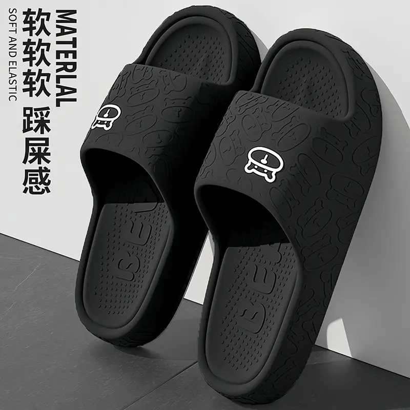 Dép Lê Nam, Sử Dụng Tại Nhà, Chống Trượt, Chống Mùi, Chất Liệu EVA, Siêu Mềm, Đế Dày, Phong Cách Mới Nóng Bỏng 2024, Thích Hợp Cho Các Cặp Đôi