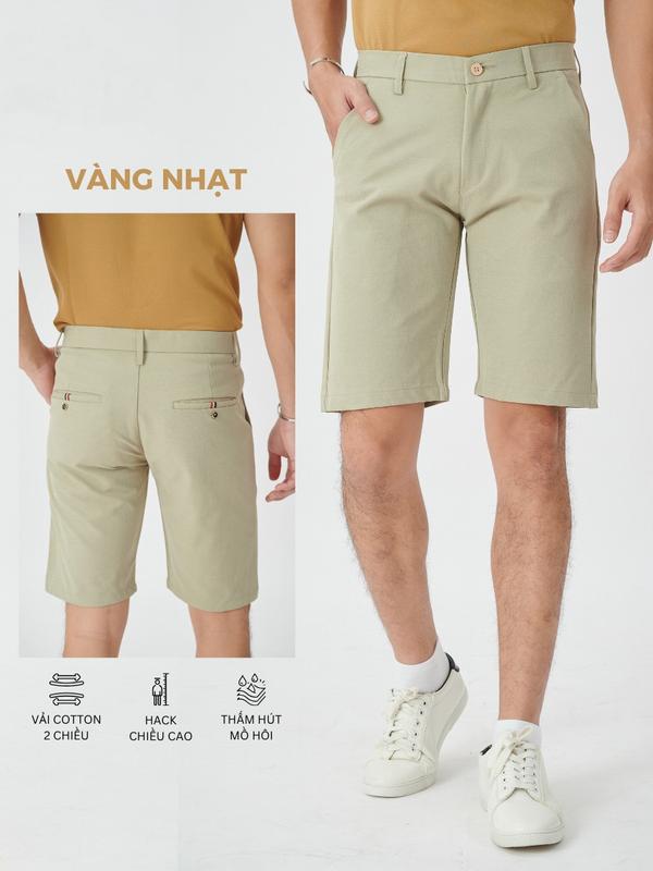 quần short tây âu nam co giản hai chiều 4
