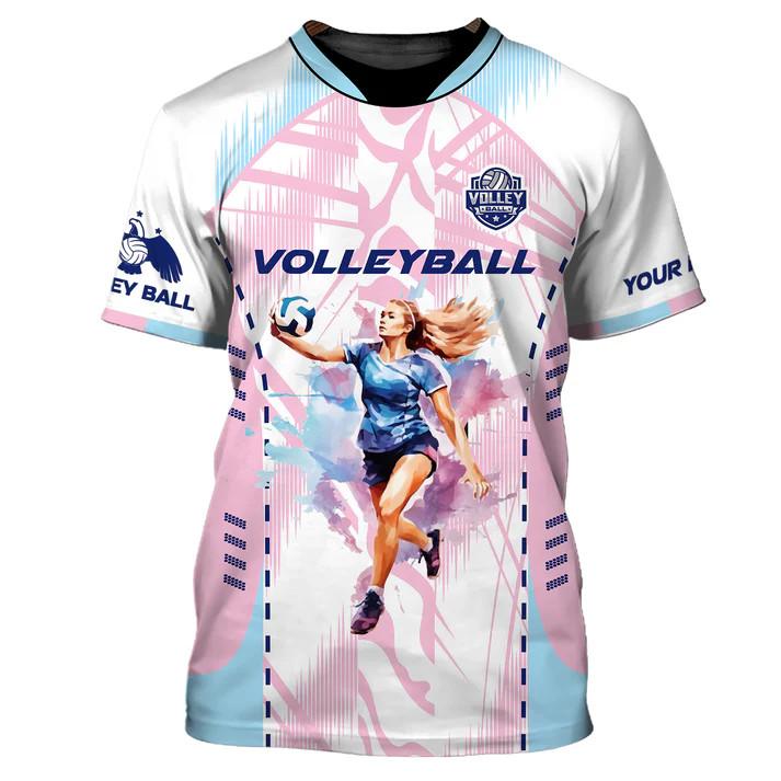 Product Introduction of Unisex Shirt, Volleyball Shirt, T-Shirt, Suitable for Volleyball Team, Gift for Volleyball Players 31