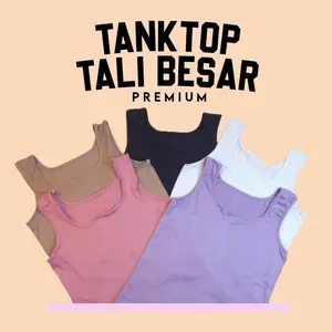 TANKTOP WANITA PREMIUM TENKTOP WANITA JUMBO TANKTOP SQUARE TOP ATASAN WANITA KOREAN STYLE Fit Lembut