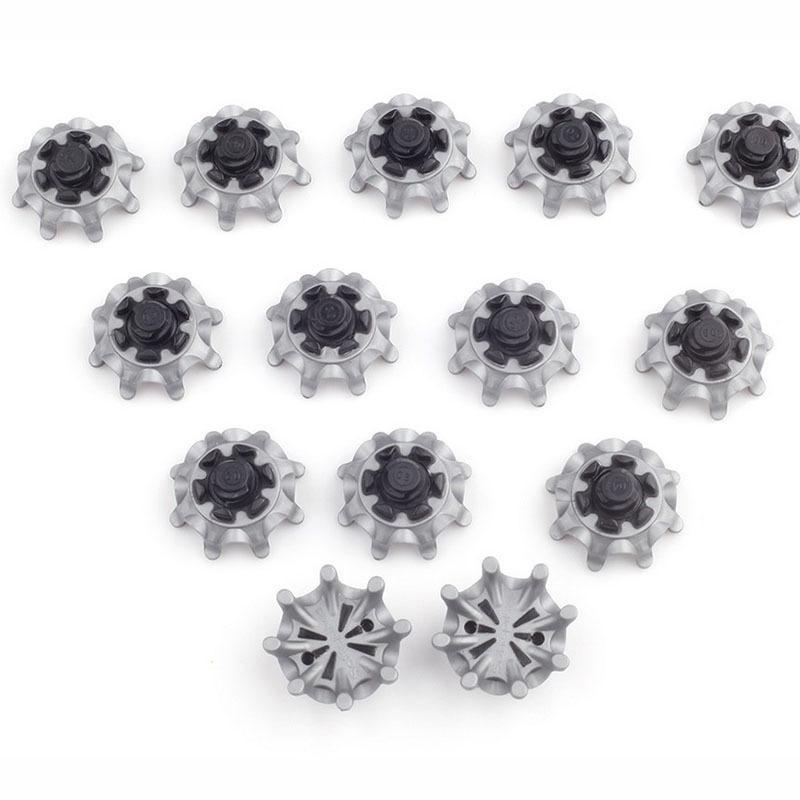 Product Introduction of 14Pcs Golf Shoes Soft Spikes Pins 1/4 Turn Fast Twist Shoe Spikes Replacement Set Golf Training Aids 16