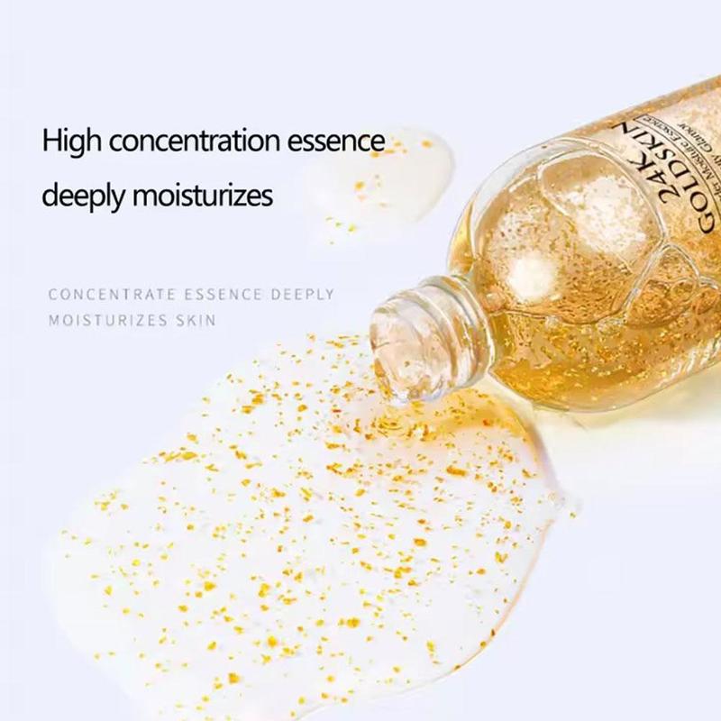 Product Introduction of 30ml Golden Infused Hydrating Serum With Hyaluronic Acid For All Skin Types - Brightening, Firming Formula 26