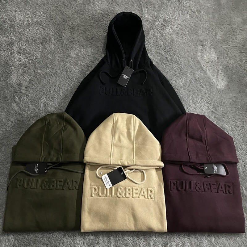 Product Introduction of Hoodie distro Bahan fleece Tebal lembut | Hoodie Pull And Bear | Sweater Hoodie Embos | Hoodie distro Printing Pria 2