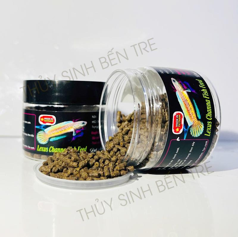 CÁM LEXUS CHANNA FISH FEED - CÁM NỮ HOÀNG - CÁM LÓC LẠNH cám fajar cám tony