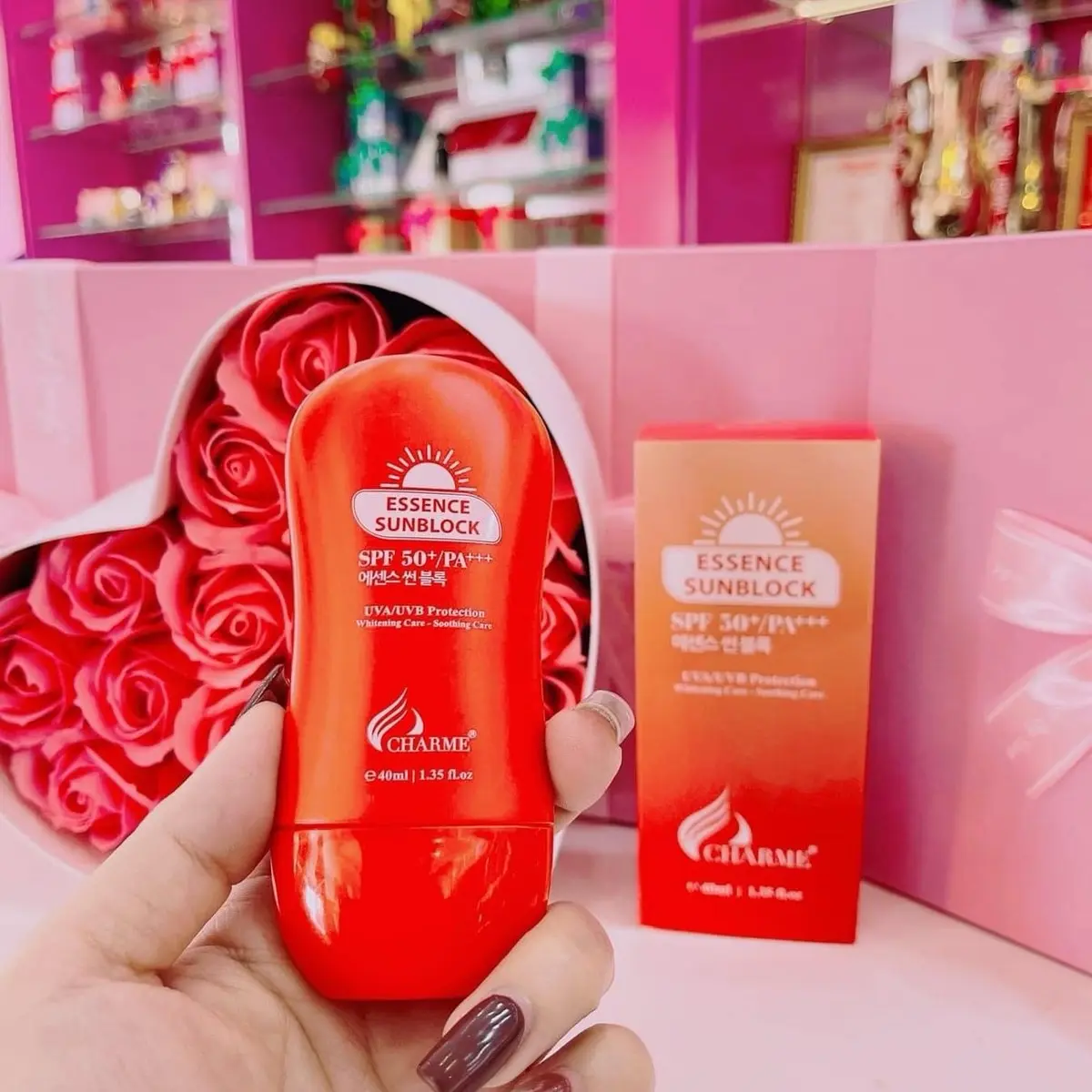 Kem Chống Nắng Charme Essence Sunblock