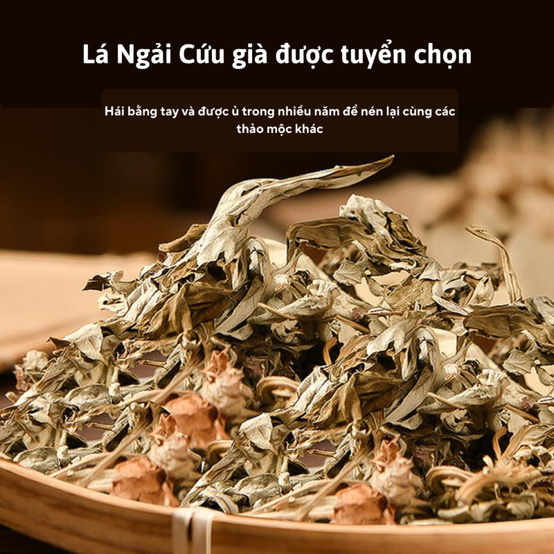 (Hàng loại 1) Thanh nhang ngải cứu tự nhiên - Đuổi muỗi, lưu thông khí huyết,giảm Đau nhức căng thẳng mệt mỏi, ngủ ngon và sâu hơn. Hỗ trợ giấc ngủ Dầu Thơm Phòng Dầu Thơm 5