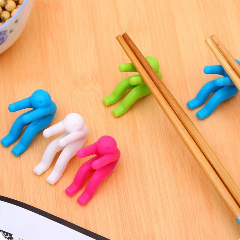 Silicone Pot Lid Holder, 5 Counts Creative Cute Pot Side Clip,   Kitchen Gadgets for Home Dining Room Barbecue 8