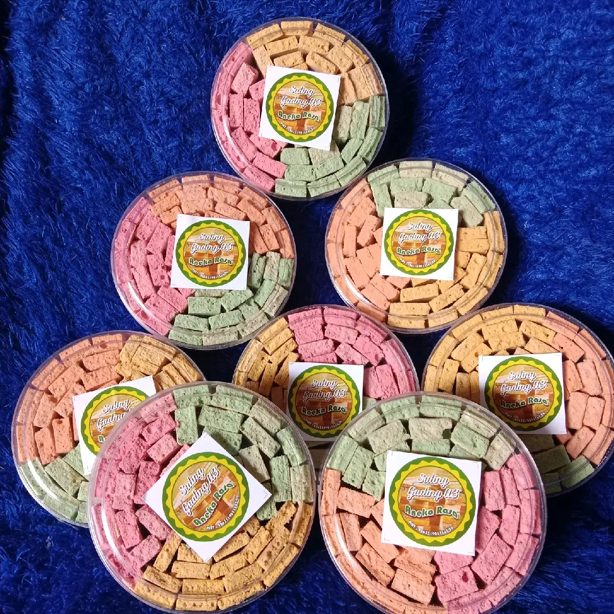 Brem toples kecil Rendah gula