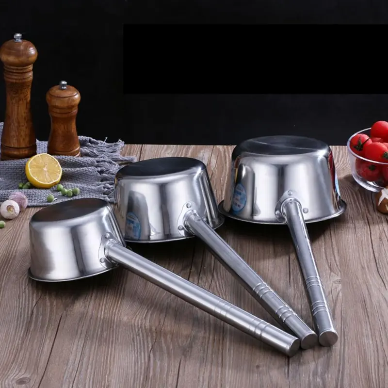 Muỗng Nước Bằng Thép Không Gỉ, Muỗng Nước Tay Cầm Dài, Muỗng Phục Vụ Thực Phẩm, Muỗng Súp, Muôi Nước Nhà Bếp 1