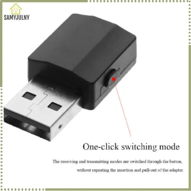 Bộ điều hợp SAM Bluetooth 5.0, bộ thu âm thanh 2 trong 1, bộ phát USB, thiết bị kỹ thuật số 2