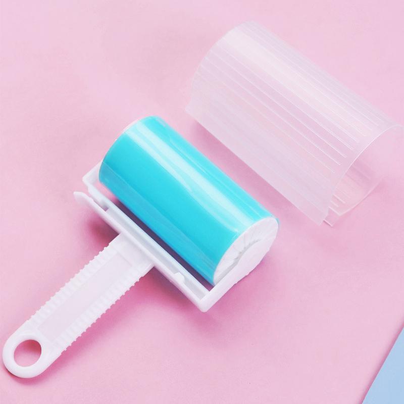 Product Introduction of Reusable Lint Roller Washable Lint Remover for Clothes Pet Hair Sticky Home Cleaning sticky  roller 6