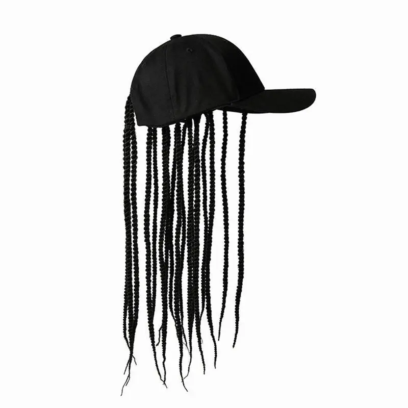 Mũ Vui Nhộn Với Tóc Giả, Mũ Thời Trang, Dành Cho Bé Gái Và Bé Trai, Kiểu Mũ, Phong Cách Hip-Hop Thời Trang Hoa Kỳ, Sợi Tóc Giả