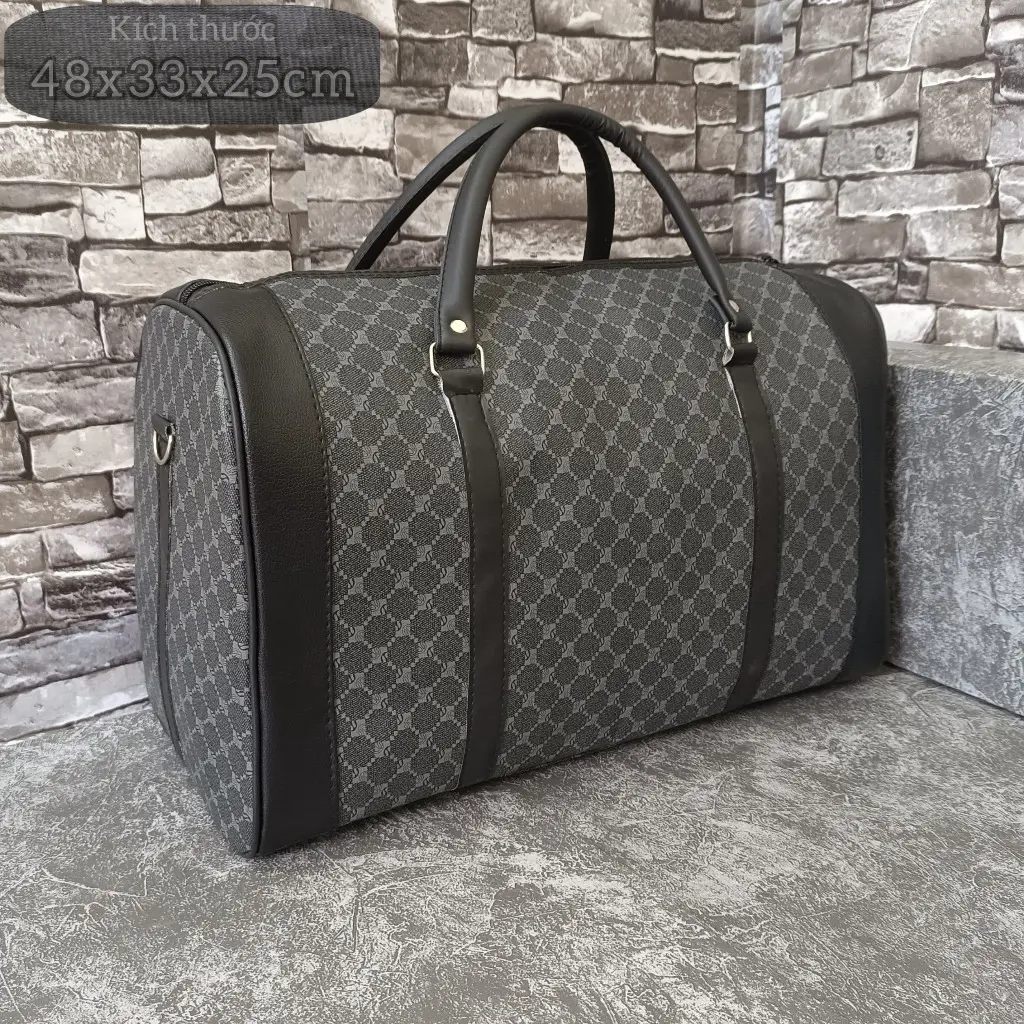 Túi xách du lịch  cao cấp, chất liệu Da PU sức chứa rộng tiện lợi thời trang Bag Nhung Bag Nhung