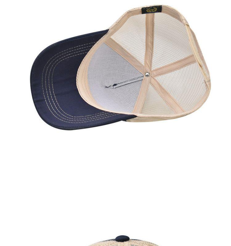 Product Introduction of Gear Cross-Border Letter Print Baseball Cap Spring Summer Breathable Fashion Mesh Cap Outdoor Sunshade Visor Cap 5