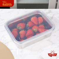 Gambar Kitchen Balance Wadah Penyimpanan Makanan Serbaguna Stainless Steel Anti Karat Food Grade dengan Tutup Kedap Transparan TR320 - WADAH dari Kitchen Balance Kota Administrasi Jakarta Utara 4 Tokopedia