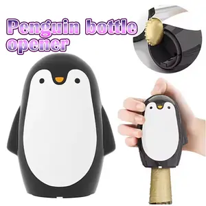 Pembuka botol dan kaleng Penguin Alat tutup botol Beer Bottle Opener Multifunction Portable