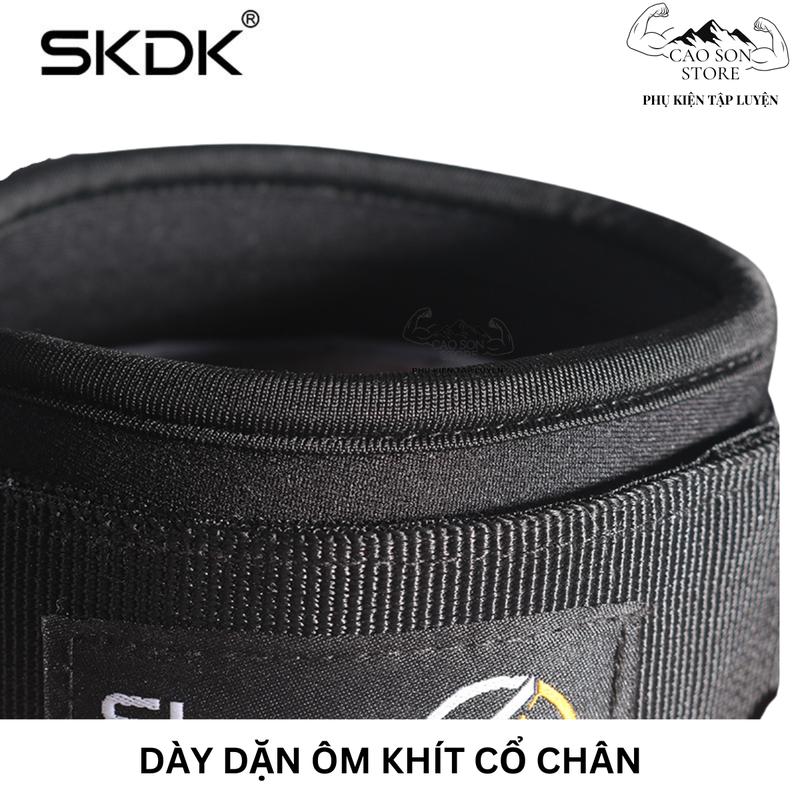 Cuốn Cổ Chân 2 Vòng Móc Cáp Đệm Lót Dày HJ026 Tập Chân Máy Cáp Skang Duke SKDK Kháng Lực 4