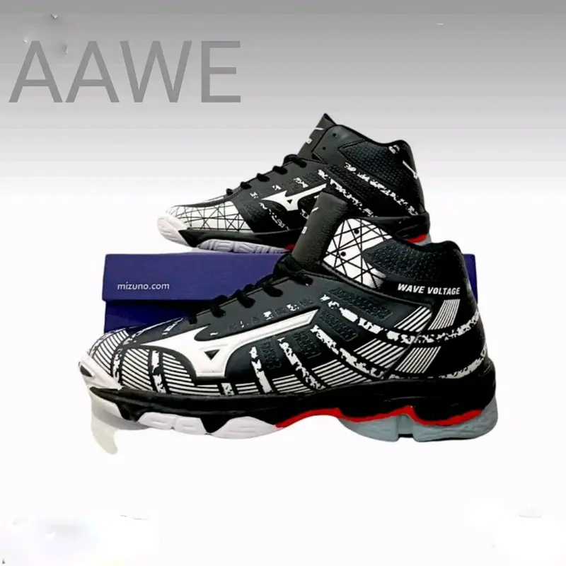septu voli pria wave voltage /sepatu voli mizuno wave voltage 1