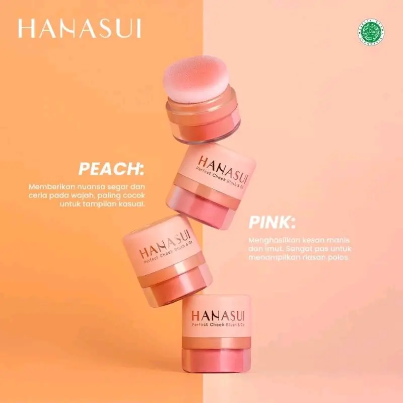 Perfect Cheek Blush & Go Hanasui ORIGINAL