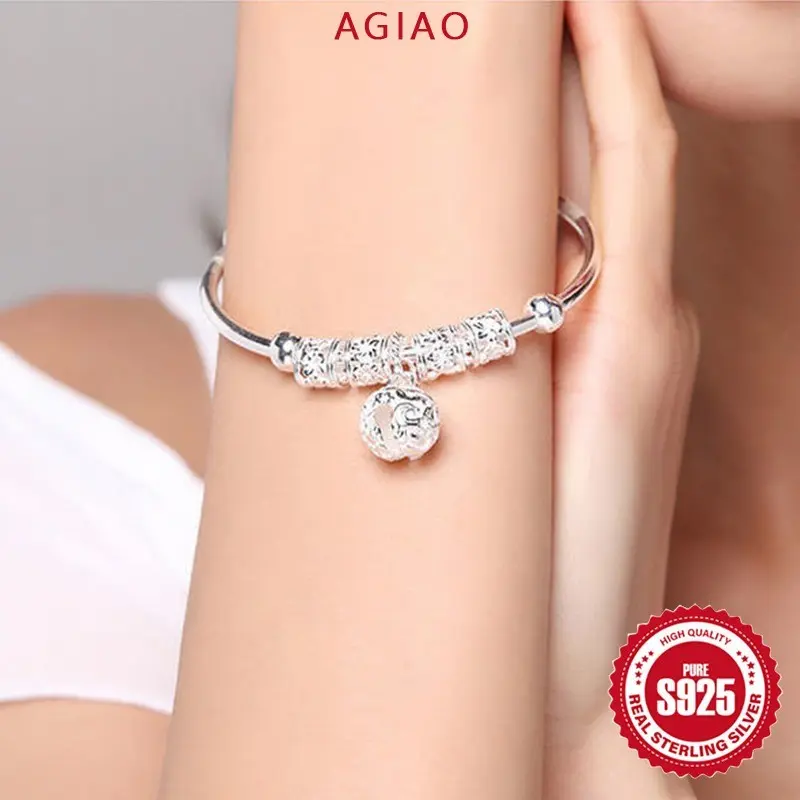 AGIAO Gelang Loncat Manik Wanita Perak 925 7