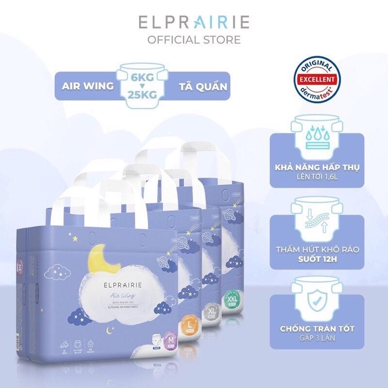 {ko quà} Bỉm Elprairie wing (bỉm đêm) đủ size cho bé