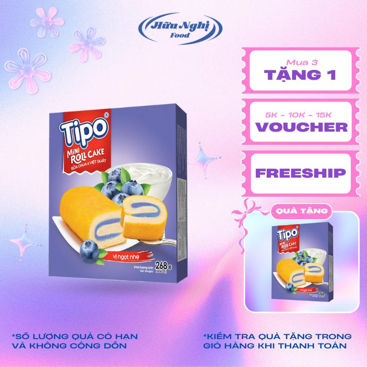 Bánh Tipo Sữa Chua Việt Quất 268G Hữu Nghị