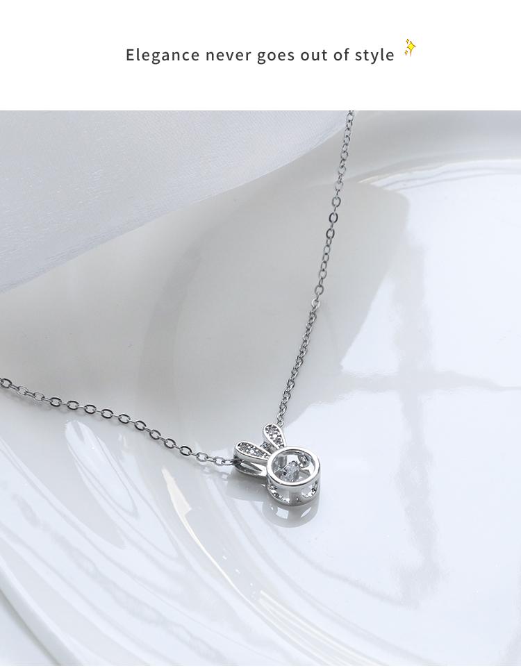 Product Introduction of Vòng Cổ Thép Titan Thỏ Nhỏ, Thiết Kế Năng Động, Giá Cả Phải Chăng, Phong Cách Sang Trọng Độc Đáo, Mặt Dây Chuyền Dây Chuyền Xương Đòn, Vòng Cổ Choker Nữ, Trang Sức Ban Đầu, Phụ Kiện 10