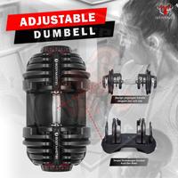Gambar BODYMASTER Adjustable Dumbell 40KG / 90Lbs |Dumbel set not Bowflex|Gym dari Ototpro Surabaya Kota Surabaya 2 Tokopedia
