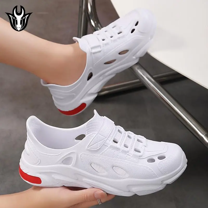 Baotou nam, EVA nhẹ nam, giày đi biển, giày đi bộ, thoáng khí chống trơn trượt chịu mài mòn giày sandal 8