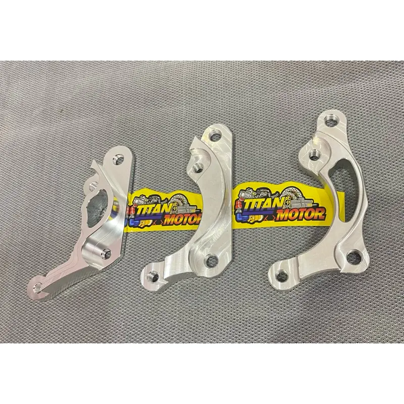 Breket Kaliper 2 Piston Cakram depan Disc 190/200/220//260 Untuk Kaliper 2Piston Motor Beat Scoopy Vario 110 125 Mio Soul Mio j Mio Smile Mio Sporty Mio 5TL Dll 3