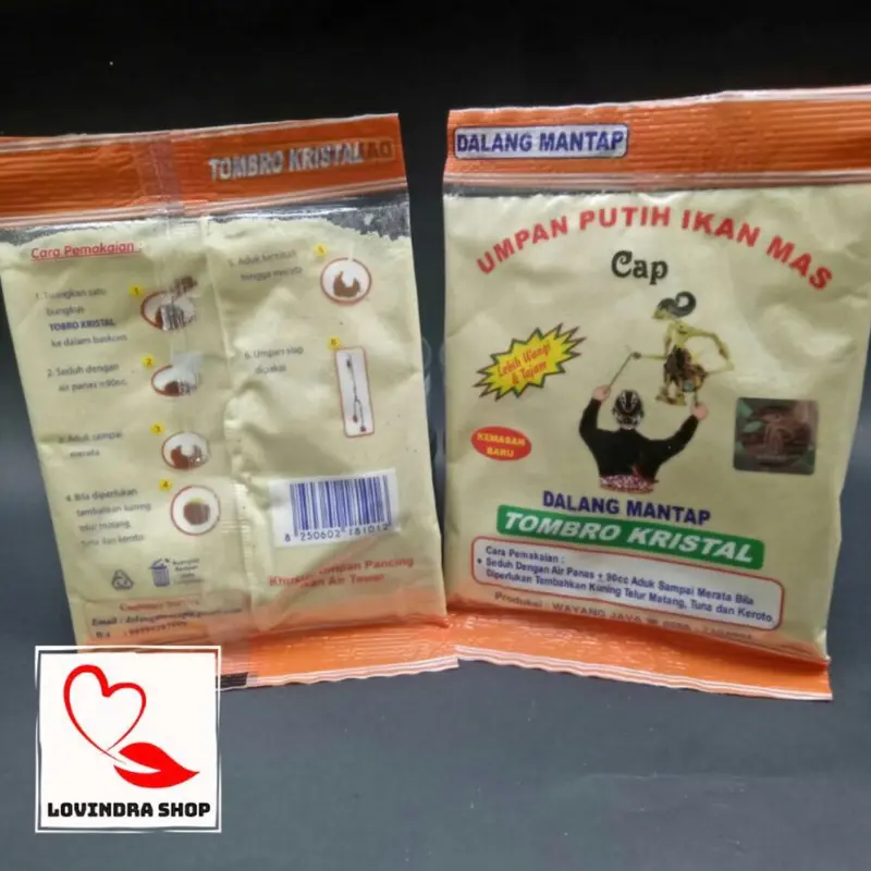 Umpan Dalang Mantap Tombro Kristal 0