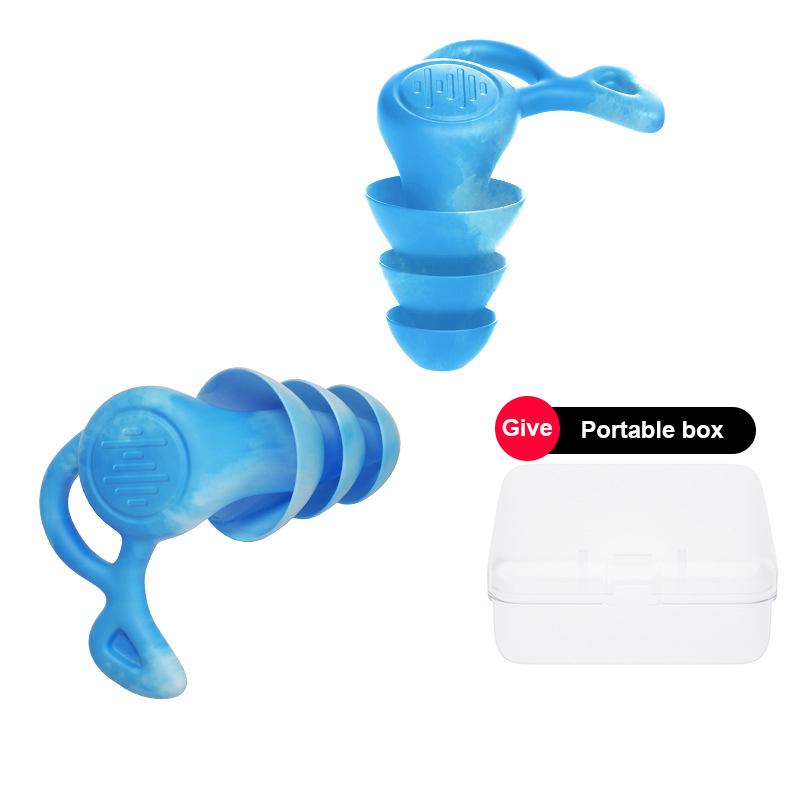 Product Introduction of 1pair Anti Noise Silicone Earplugs Swimming Ear Plugs Isolation Interference For Work Sleeping Surf Soft Comfort Ear Protector 31