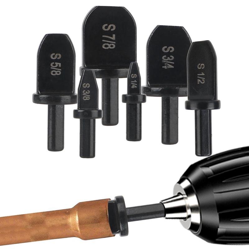 Product Introduction of Electric Drill Bit Flaring Tool, Air Conditioner Repair Handle Metal-Copper Pipe Takeover Tool, Universal Tube Pipe Expander 5