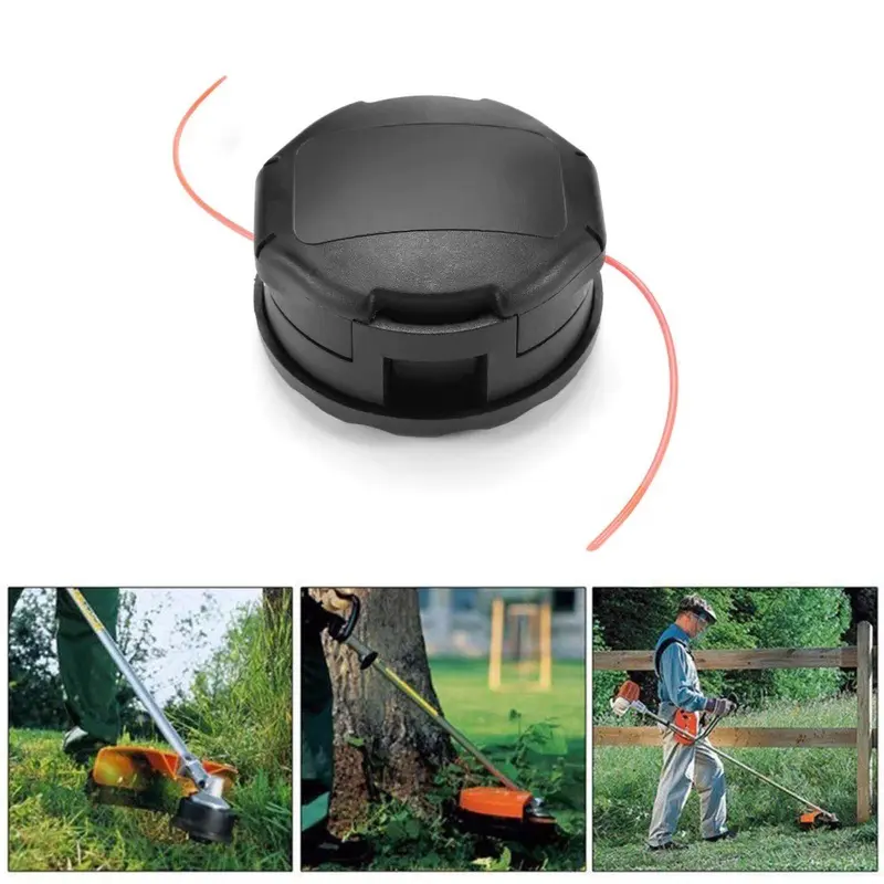 10Pcs/set Trimmer Head Kit Universal String Trimmer Head Replacement Trimmer Head Mesin Potong Rumput Aksesoris 5