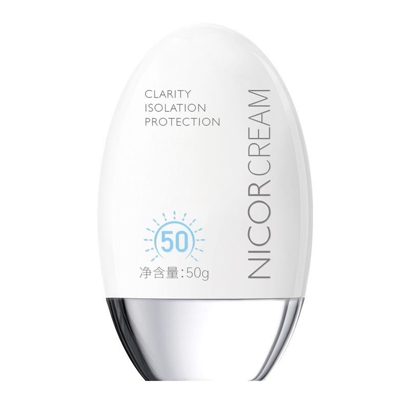 ( Combo 3 hộp ) Kem chống nắng nâng tone NICOR CREAM SPF50+ giúp dưỡng trắng da,Kem chống nắng kiềm dầu bã nhờn lâu trôi 2