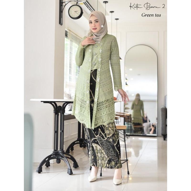 NEW SET KUTU BARU MALIKA/SET TUNIK MALIKA/SET TUNIK DELISA/SET KEBAYA PESTA/SET KEBAYA WISUDA/SET TUNIK SERAGAMAN 1