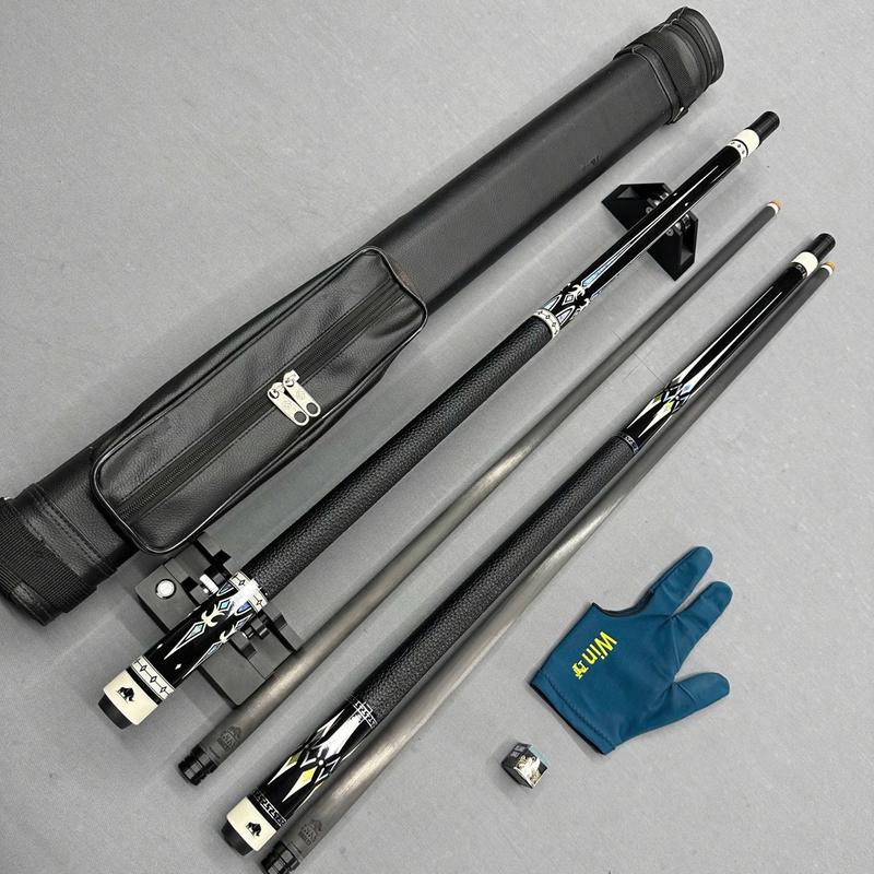 Cơ Rhino full carbon Cơ carbon cao cấp gồm { cơ - bao da-gang tay-lơ} Cơ carbon mẫu mới RC 2025Cơ Bida