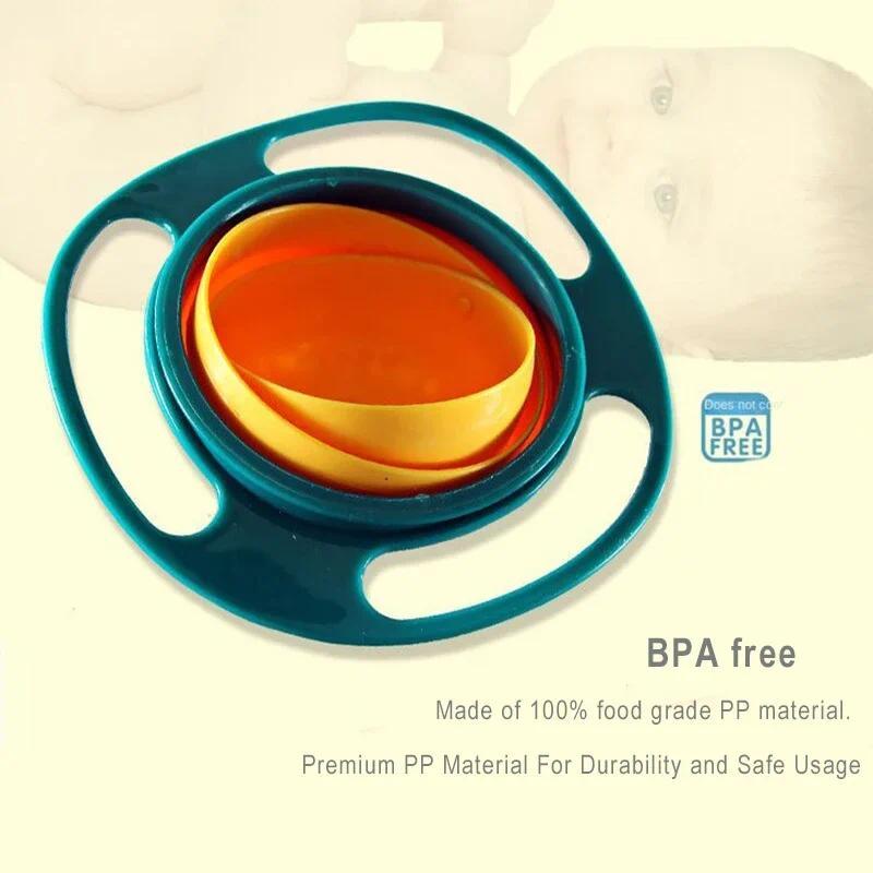 Product Introduction of New 360 Rotating Spill-proof Feeding Tray Baby Training Rotating Balance Toy 1