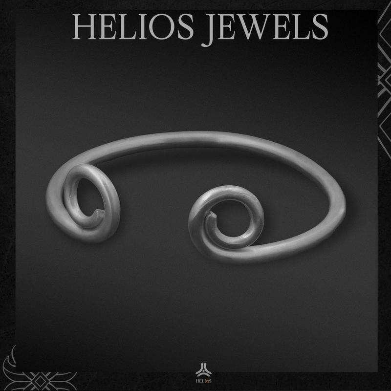 Vòng tay Kim Cô, Như Ý Helios Kim cô bạc cổ cao cấp VTWK0014