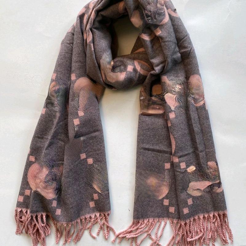 (Et 55) syal wool kashmir winter 195x67 (konfirmasi dulu sebelum co ) 3