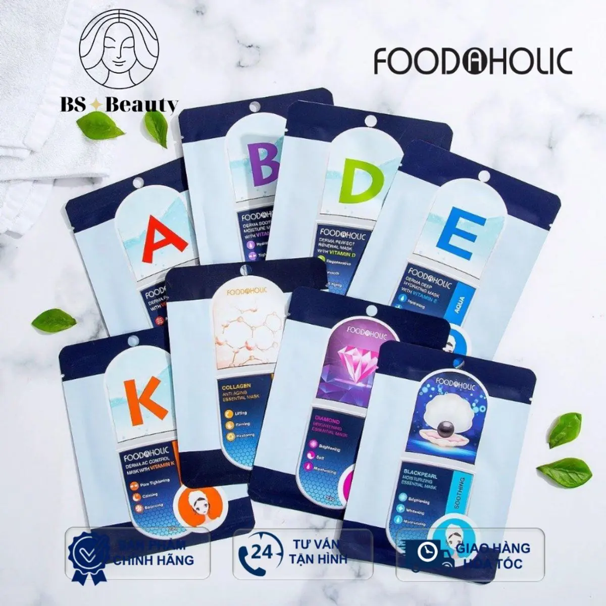 [GIFT] Mặt nạ dưỡng da Foodaholic Mask 23g (ngẫu nhiên) Dưỡng Da Mặt Làm Đẹp Da Skincare