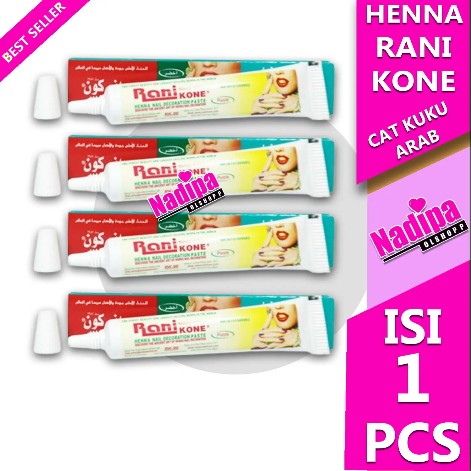 HENNA RANI KONE ARAB CAT KUKU KUTEK NADIPA OLSHOPP