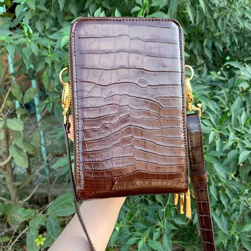Túi đeo chéo đựng điện thoại da cá Đeo Vai size 19*12 8