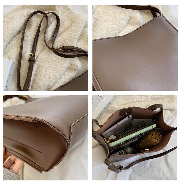 Product Introduction of One bag on the shoulder, retro-large tote bag of women, fashionable bag 18