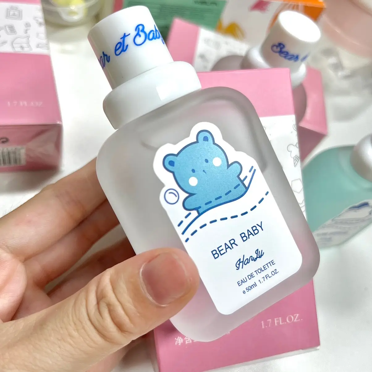 Xịt thơm boby nước hoa cho bé hanlu dung tích 50ml không kích ứng da
