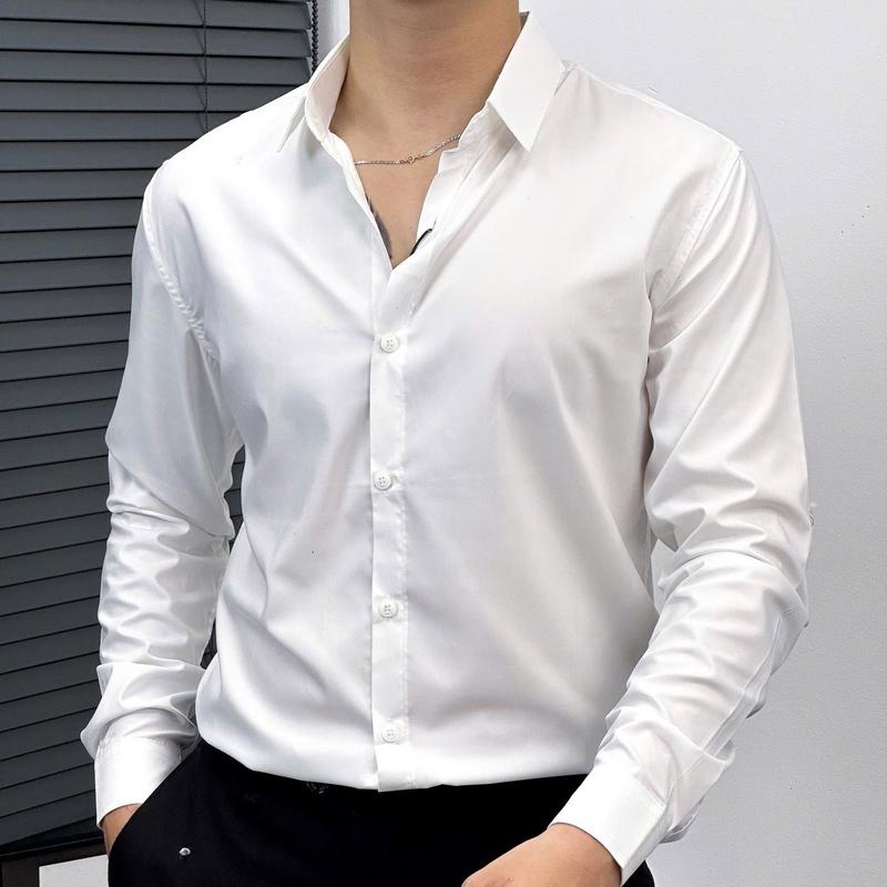 Áo sơ mi tay dài basic SMTD63588 Menswear 1