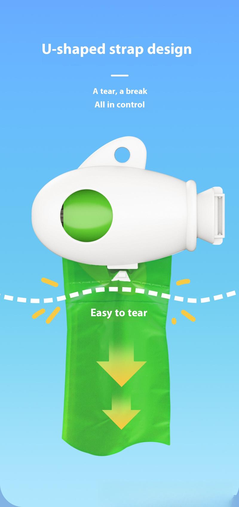 Product Introduction of Environmentally Friendly Pet Garbage Bag Dispenser Dog 1